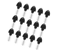 BCOATH 15pcs Portable Beer Tap Cleaning Brush for Beer Spout and Line, Ergonomic Stainless Steel and Nylon Construction, Enhanced Cleaning Efficiency for Bar and Dispenser Use