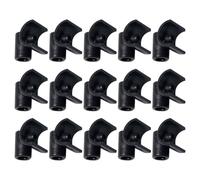 BCOATH 15pcs Poultry Waterer Tee Fittings Plastic Automatic Chicken and Quail Water Drinker Parts Cage Accessories Reduces Farming Costs Minimizes Leaks