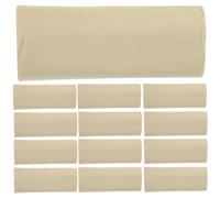 BCOATH 16 Rolls One Bag Bamboo Pulp Toilet Roll Paper Coreless Tissue Paper Khaki Colour High Absorption Soft Texture for Home Bathroom Use