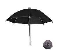 BCOATH 18 Inch Doll House Umbrella Miniature Rain Accessory for Tiny House Furniture with Realistic Shape for Doll Play