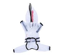 BCOATH 1pc Lightweight Dog Raincoat Poncho Outdoor Rain Gear for Dogs Breathable and Comfortable Hood for Rainy Day Activities