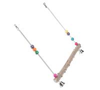 BCOATH 1pc Parrot Swing Toy Chewing and Climbing Activity for Birds Bright Design Easy to Install Indoor Play Accessory for Parakeets Cockatiels and Lovebirds