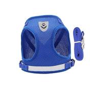 BCOATH 1set Dog Vest Leash Comfortable Breathable Pet Walking Vest for Dogs Easy to Use Lightweight Design for Everyday Walks