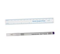 BCOATH 1set Eyebrow Positioning Marking Tool with Ruler Precision Eyebrow Pen for Microblading and Design Easy to Clean Smooth Application for Beauty Salons and Professionals