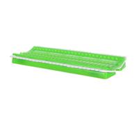 BCOATH 1set Slot Plastic Embroidery Floss Organizer Card with Needle Lock Feature Thread Storage Rack for Cross Stitch Craft Compact Sewing Thread Holder for Beginners and Hobbyists