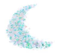 BCOATH 2 Bags Assorted Color Sea Theme Sequins with Turtles Dolphins Shells, Ultra-Thin PVC Decorative Sequins for Crafts and DIY Projects Filling Accessories