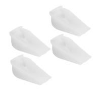 BCOATH 2 Pairs Height Insoles Men Discreet Heel Lifts for Shoes Invisible Height Increasing Insole for Women Shoe Lifts White