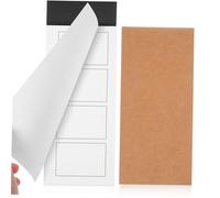 BCOATH 2 Pcs Small Note Pad with Scriptwriting Paper Compact Pocket Notebooks with Thick Smooth Kraft Black Card Covers for Organized Notes and Story Planning for Students and
