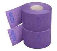 BCOATH 2 Rolls Disposable Barber Neck Strips Made of Crepe Paper for Hair Protection and Dye Protection Suitable for Hair Salons and Barber Shops