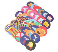 BCOATH 2 Sets Educational Sensory Cards for Early Learning Cognitive Development Speech Therapy Materials Portable Visual Stimulation for Preschool