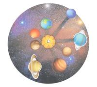 BCOATH 2 Sets Solar System Model DIY Material Kit for Beginners Handmade Planet Crafts Supply Educational Solar System Craft for Activities and Home Decoration