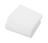 BCOATH 20 Pcs Printable White PVC Cards Double-Sided Plastic Photo Id Badge Cards for Business Office Employee Debit Printers