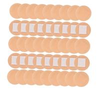 BCOATH 200pcs Circular Bandages for Fingertips Breathable Adhesive Finger Wraps for Knuckle Joint Wound Care Flexible Medical Patches for Minor Cuts and Sports Injuries