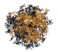 BCOATH 200pcs Mini Medieval Soldier Models Action Figures Miniature People Figurines for Garden Decor School Projects Indoor Outdoor Use