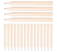 BCOATH 200pcs Pre-sharpened Mini Wooden Hb Pencils Bulk Short Round Wood Cased Pencils for School Office Supplies Break-resistant Leads for Writing Drawing Classroom and Craft Use