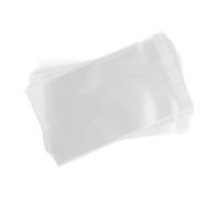 BCOATH 200pcs Transparent Self-Sealing Business Card Protector Sleeves Flat Opening Plastic Storage Bags for Small Cards Photos and Collectibles Organizer