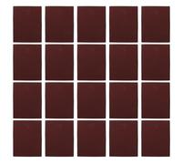 BCOATH 20pcs Bird Sandpaper Mat Gravel Paper Claw Grinding Beak Trimming Replacement Mat for Pet Bird Parrot in Cage Accessories Minimizing Replacement