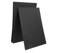 BCOATH 20pcs Black Cardstock Paper Thick for Printing Crafting Invitations Scrapbooking DIY Art Projects Compatible with Printers and Copiers for Drawing and Painting