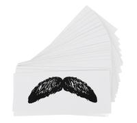 BCOATH 20pcs Nose Hair Wax Removal Stickers with Strong Stickiness and Portable Pp Material for Adult Men, Moustache Protector for Waxing and Nose Dirt Removal