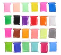 BCOATH 24 Packs Lightweight Modeling Clay Kit for DIY Craft with Soft Non-Toxic Air-Dry Clay Shape and Mix for Creative Play and Educational Projects