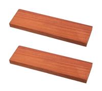 BCOATH 2pcs Acoustic Guitar Bridge Saddles Made of Wood Secure Fit and Ample Room for Adjustments, Rectangle Shape for DIY Craft Building and Performing on Stage