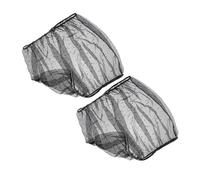 BCOATH 2pcs Adjustable Nylon Mesh Bird Cage Cover Washable Protective Netting for Parakeet and Small Bird Cages Breathable Dust Guard Canopy Versatile Floor Skirt