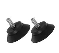 BCOATH 2pcs Anti-vibration Treadmill Mat Pads for Exercise Bike and Fitness Equipment Shock Absorbing Non-slip Floor Protector for Tile and Carpet Noise Dampening Pads for Home Gym