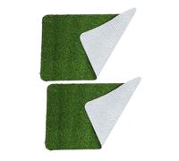 BCOATH 2Pcs Artificial Turf for Dogs Fake Grass Pee Pad Absorbent Dog Mat Potty Training Rug for Indoor Outdoor Patio Home Lawn
