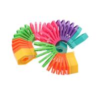 BCOATH 2pcs Colorful Montessori Stacking Cartoon Sensory Learning Plaything with Multi-color Recognition Emotional Calm Stress for Party and Group Activities