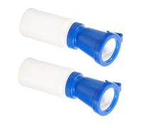 BCOATH 2pcs Cow Teat Dip Cup for Farm Animals, Plastic Non-reflow Bath Cups with Ergonomic Design for Efficient Cleaning, for Dairy Farming and Milking Cow Breasts