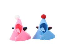 BCOATH 2pcs Cozy Christmas Parrot Cape Soft Felt Winter Cloak for Parakeets Budgies Cockatiels Warm Bird Clothing Outfit with Vibrant Plaid Design for Holiday Photos and Parties