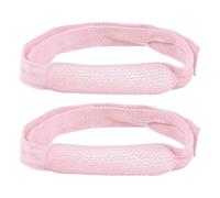 BCOATH 2pcs Elastic Nasal Bandage Holder with Ear Strap for Rhinoplasty High Absorption Pink Nose Tape for Post-Surgery Care Support for Nasal Surgery Wound Healing and Comfortable