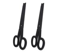 BCOATH 2PCS Giant Clown Scissors Prop Lightweight Plastic Carnival Costume Accessories Oversized Shears for Stage Performances Circus Themes Halloween Parties Practical Joke Decorations