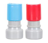 BCOATH 2pcs Guitar Learning Stamp for Beginners with Red Plastic Material Convenient Operation and Easy Installation Guitar Chord Aid Tool Practice and Teaching