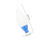 BCOATH 2pcs Large Park Writing Brush Pen Heads Replacement Tips Soft Sponge Calligraphy Nibs for Outdoor Water Writing Practice