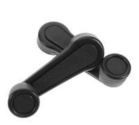BCOATH 2pcs Manual Car Window Operator Crank Handle Black ABS Material Replacement for Front and Rear Vehicle Windows with Wide Compatibility and Damage Resistance