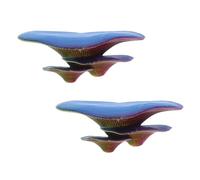 BCOATH 2pcs Mini Mushroom Decor for Aquarium and Reptile Terrarium Lightweight Faux Mushroom Ornaments with Interactive Hideouts for Fish Geckos Snakes and Turtles Versatile Tank