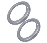 BCOATH 2Pcs Non-Slip Yoga Ball Base Stand Thickened Stability Exercise Ball Holder Ring for 60Cm Yoga Chair Anti-Slip Fitness Seat for Home Gym Office Use