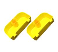 BCOATH 2PCS Parrot Water Drinker Automatic Bird Cage Water Holder Capacity Clean Drinking Feeder for Poultry Pigeons Chickens Pet Supplies