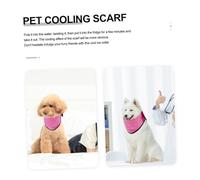 BCOATH 2Pcs Pet Cooling Collar Ice Towel for Dogs Breathable Summer Scarf with Heat-resistant Cold-feeling Safe Outdoor Use for Walking Running Training