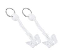 BCOATH 2pcs Plastic Spine Keychain for Students, Unique and Stylish Human Spine Model Keyrings with Versatile Use and Easy to Carry, for Halloween Or Biology Study Accessories
