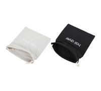 BCOATH 2pcs Portable Black Cloth Hair Dryer Travel Bags Drawstring Dryer Holders Compact and Sturdy Storage Bags for Hair Organising While Travelling