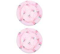BCOATH 2pcs Portable Lightweight Cooling Mat for Pets Made of Ice Silk and Pp Cotton, Rectangular Small Animal Sleeping Pad Suitable for Guinea Pigs and Rabbits in Summer Or on The Go