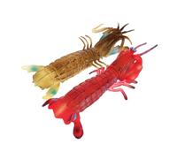 BCOATH 2Pcs Realistic Mantis Shrimp Figures Portable Sensory for Interactive Ocean Animal Models Educational Props for Home Display and Parties