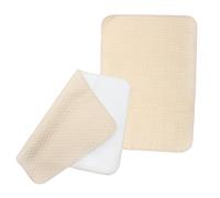 BCOATH 2Pcs Reusable Dog Pee Pads Washable Puppy Training Mats Super Absorbent Pet Pee Mats for Indoor Use Lightweight Leak-resistant Bed Protectors for Dogs