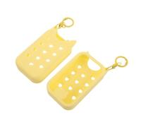 BCOATH 2pcs Silicone Protective Bottle Covers for Travel Toiletry Bottles with Keychain Cute Cat Ear Heart Shape for Travel and Backpack Use