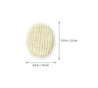 BCOATH 2PCS Sisal Bathing Balls Exfoliating Body Clean Wipes Natural Skin Scrubbers for Shower and Bathing Easy Production and Gentle Pore Cleansing Random Color