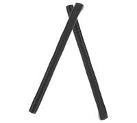 BCOATH 2PCS Skateboard Rail Guards Rib Bones Longboard Bumper Protector Strip for Deck Edge Wear Prevention Shock Absorption Easy Installation for Street Ramps Parks