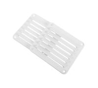 BCOATH 2pcs Square Air Vent Grille Nylon Louver Cover for Boat Rv Yacht Camper Ventilation Exhaust Fan Replacement