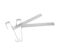 BCOATH 2Pcs Stainless Steel Beekeeping Frame Holder Stand Versatile Hive Tool for Organized Beekeeper Workspace Easy Maintenance and Practical Design for Efficient Beekeeping